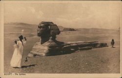 The Sphinx Egypt Africa Postcard Postcard