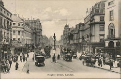 Regent Street London, England Postcard Postcard