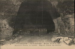 La Targette, Entrance to The Labyrinth Postcard