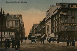 Souchiehall Street Glasgow, Scotland Postcard Postcard