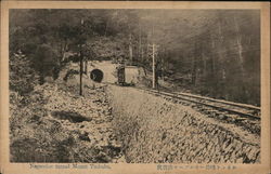 Nagamine Tunnel, Mount Tsukuba Japan Postcard Postcard