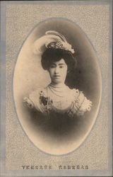 JAPANESE EMPRESS IN HIGASHI FUSHIMI Postcard