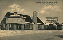 Greyhound Post House Postcard