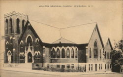 Moulton Memorial Church Newburgh, NY Postcard Postcard Postcard