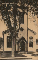 Baptist Church Postcard