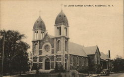 St. John Baptist Church Keeseville, NY Postcard Postcard Postcard