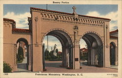 Rosary Portico, Franciscan Monastery Washington, DC Washington DC Postcard Postcard Postcard