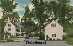 FieldstoneS by Sally Bodwell, on Highway 28 Postcard