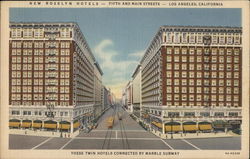 New Rosslyn Hotels Postcard