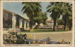 Entrance, The Desert Inn Palm Springs, CA Postcard Postcard Postcard