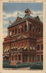 Red House, Port of Spain, Trinidad, B.W.1. Postcard