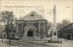 The Doylestown National Bank Pennsylvania Postcard Postcard Postcard