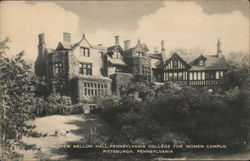 Andrew Mellon Hall, Pennsylvania College for Women Campus Pittsburgh, PA Postcard Postcard Postcard