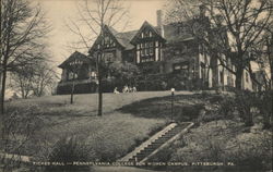 Fickes Hall Pittsburgh, PA Postcard Postcard Postcard