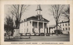 Morgan County Court House McConnelsville, OH Postcard Postcard Postcard