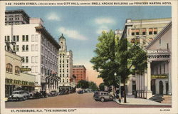 Street Scene Postcard