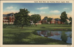 Lapeer State Home and Training School Postcard