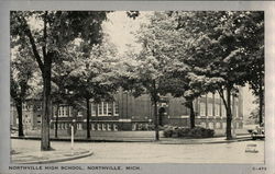 Northville High School Michigan Postcard Postcard Postcard