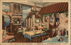 Veneto Restaurant San Francisco, CA Postcard Postcard Postcard