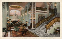 Hotel Bellevue San Francisco, CA Postcard Postcard Postcard