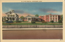 St. Lukes Hospital Middleboro, MA Postcard Postcard Postcard