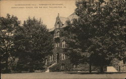 Wingohocking Hall, Intermediate Department Postcard