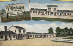 "The Plantation" Court Allendale, SC Postcard Postcard Postcard