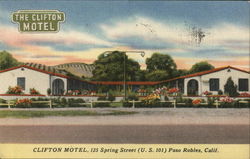 Clifton Motel Postcard