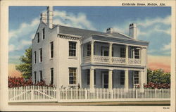 Kirkbride Home Mobile, AL Postcard Postcard Postcard