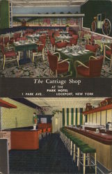 The Carriage Shop at the Park Hotel Lockport, NY Postcard Postcard Postcard