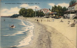 Waldameer Beach Postcard