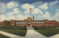 Wm. Howard Taft Junior High School Oklahoma City, OK Postcard Postcard Postcard