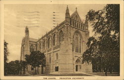 The Chapel, Princeton University New Jersey Postcard Postcard Postcard