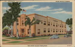 St. George Hotel, Two Short Blocks from Ocean Postcard