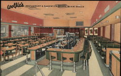 Wolfie's Restaurant & Sandwich Shops Miami Beach, FL Postcard Postcard Postcard