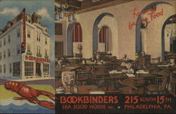 Bookbinders Sea Food House, Inc. Postcard