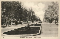 Harrison Boulevard Boise, ID Postcard Postcard Postcard