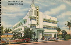 Palmer House, Half Block from Ocean Postcard