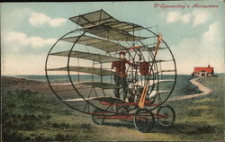 D'Equevilley's Aeroplane Postcard