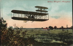 Wilbur Wright's Aeroplane Postcard