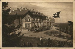 Raxbahn mountain station Postcard