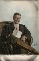 Theodore Roosevelt at Oyster Bay Postcard