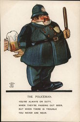 The Policeman Postcard