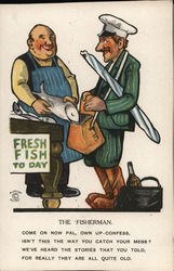 The Fisherman Postcard