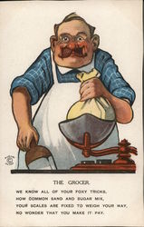 The Grocer Postcard