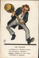 The Knocker Postcard