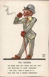 The Masher Postcard