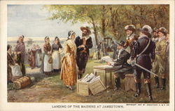 Land of the Maidens at Jamestown 1907 Jamestown Exposition Postcard Postcard