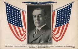 Woodrow Wilson Presidents Postcard Postcard