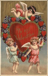 To My Valentine Postcard